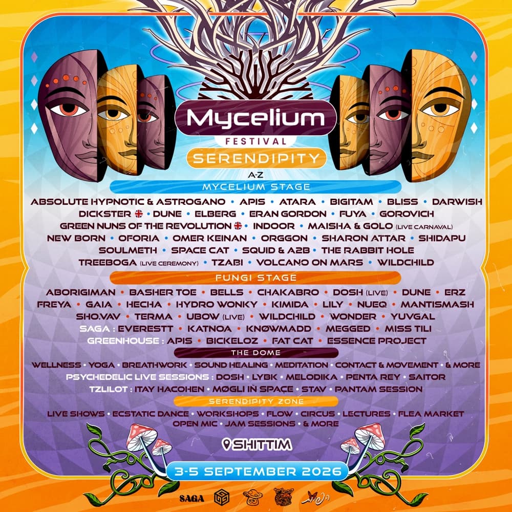 MYCELIUM FESTIVAL // SERENDIPITY // 3-5/09/26