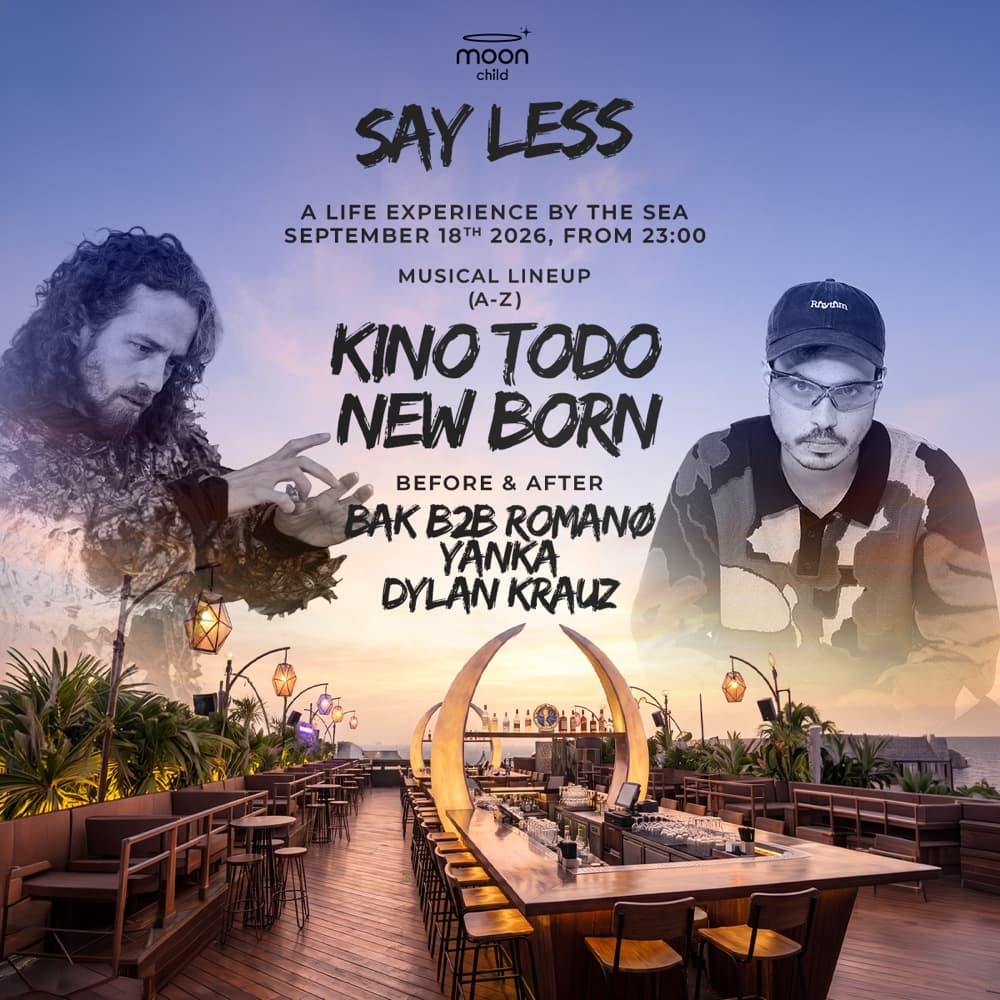 NEW BORN x KINO TODO • FRIDAY OPEN AIR