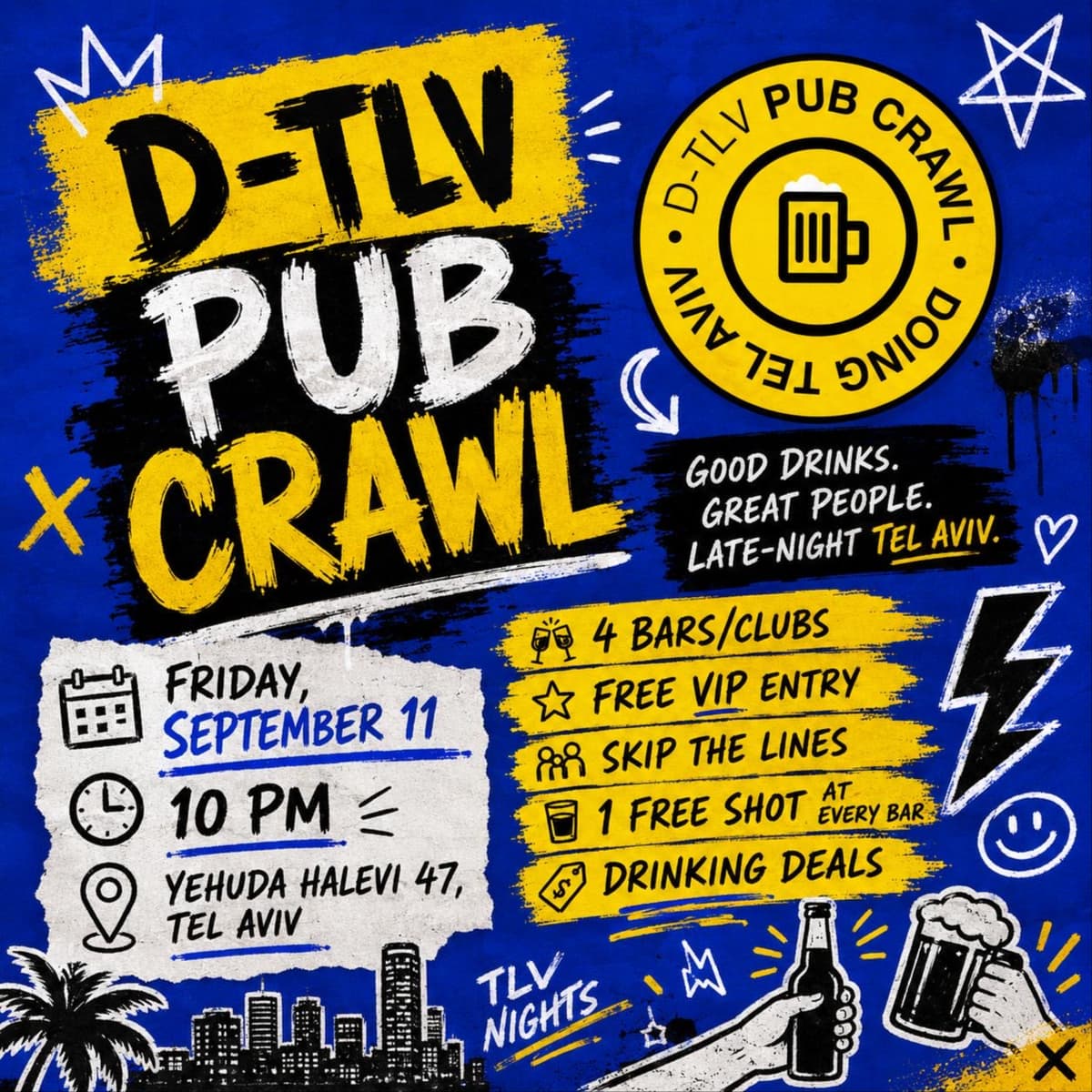 Pubcrawl סיבוב ברים