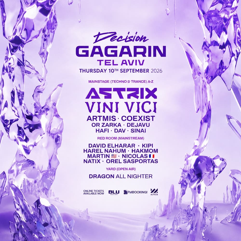 DECISION FESTIVAL | GAGARIN TLV | 10.09