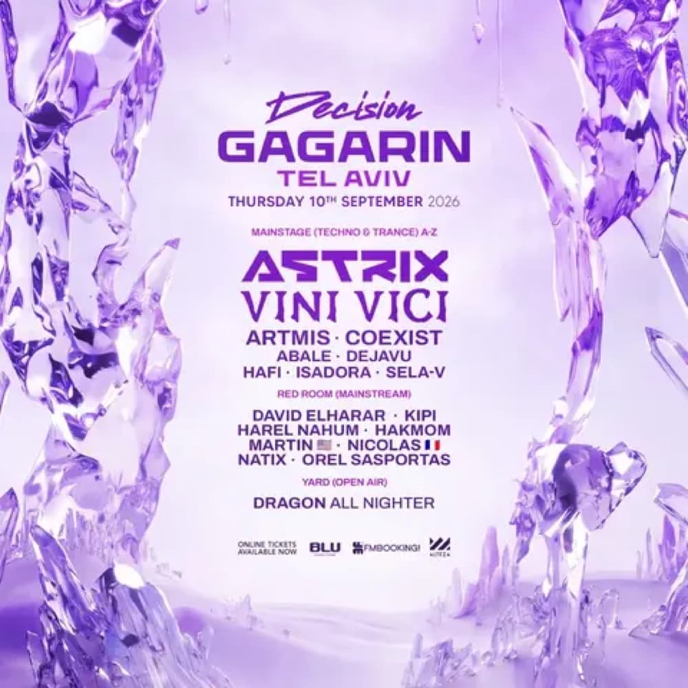 DECISION FESTIVAL | GAGARIN TLV | 10.09