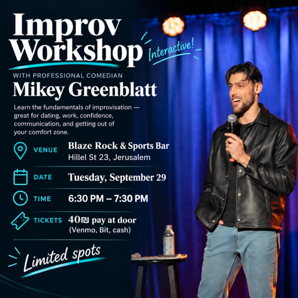 Improv workshop